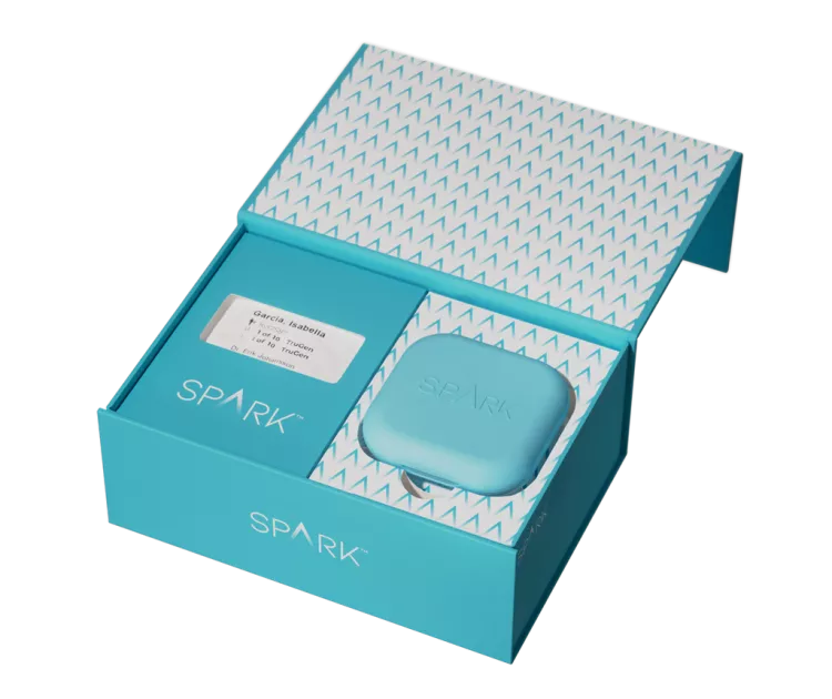 Caja de presentación Spark con estuche para alineadores